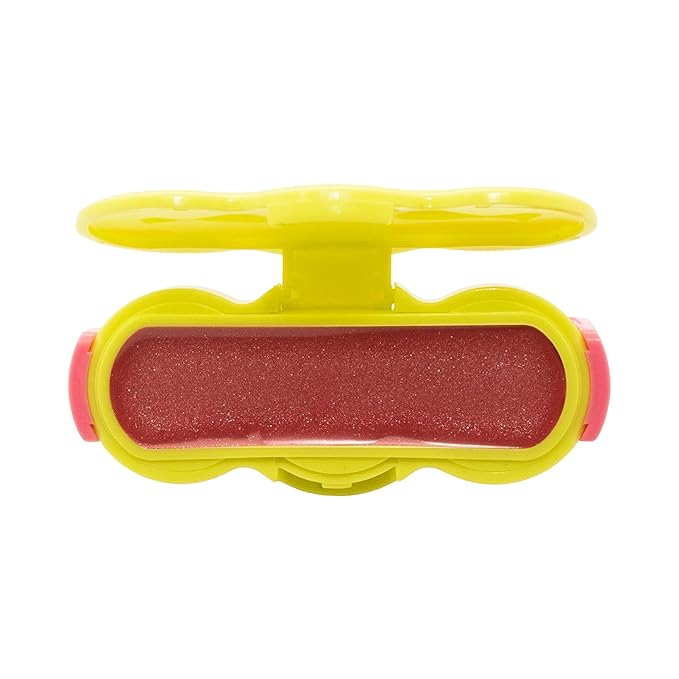 The Crème Shop Shimmer Pop Clip-On Lip Gloss | Korean Makeup, Cute Clip Accessory, Hydrating, Non-Sticky, Shea Butter, Hyaluronic Acid, Vitamine E- Cosmic Dream