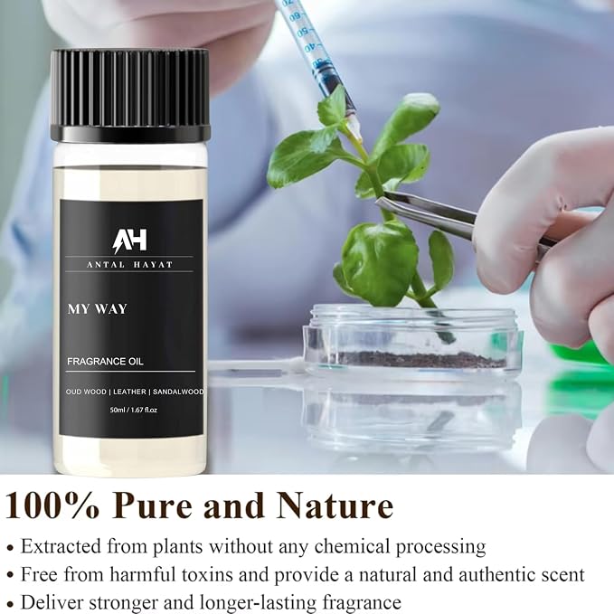 My Way Diffuser Oil 50ml – Hotel Scent for Home, Waterless & Cold Air Diffusers - Luxury Hotel Inspired Aromatherapy Scent Diffuser Oil - Home Luxury Scents - Essential Oils Air Freshener