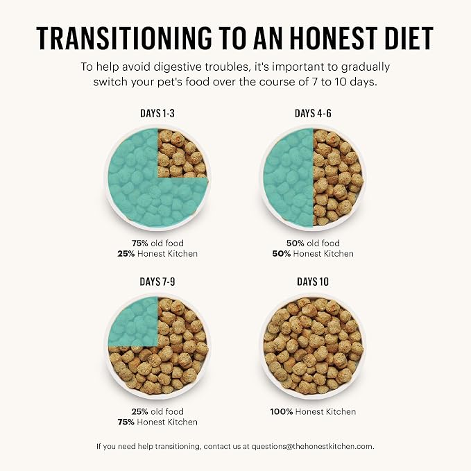 The Honest Kitchen Whole Food Clusters Grain Free Beef Dry Dog Food, 1 lb (Pack of 2)