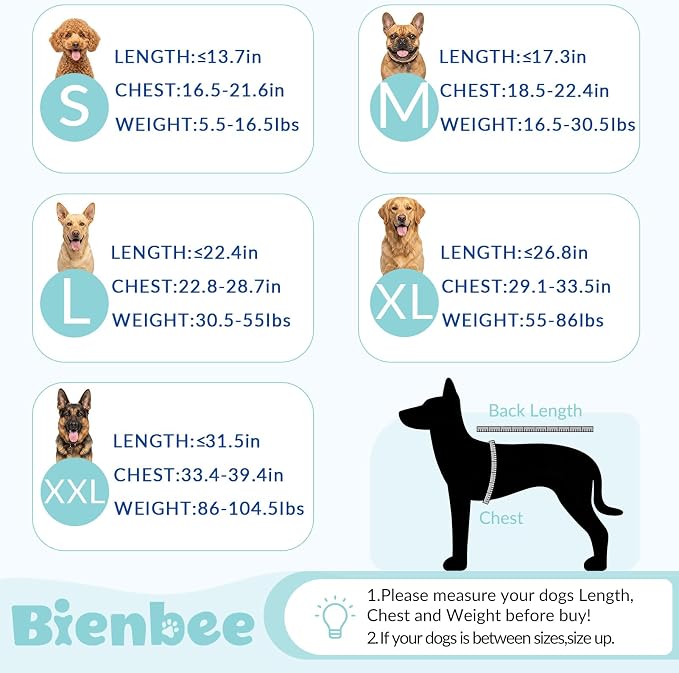 Dog Bathrobe, Super Absorbent for Small to Large Dogs, Light Green XL | Dog Robes with Soft Fleece, Warm & Cozy, Adjustable Fit, and Quick Drying Coat for Baths Swimming and Grooming