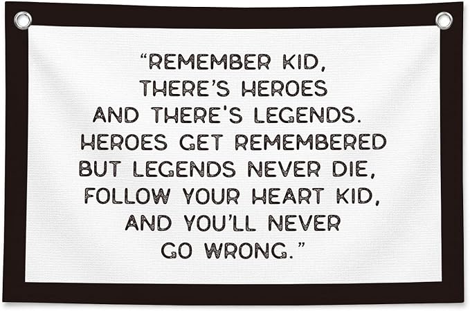 Vintage Baseball Wall Decor for Boys Room, Inspirational Sports Quote Canvas Banner, Retro Baseball Nursery Wall Art for Bedroom Playroom,Baby Shower Gifts,30x20 Inch(White and Black)