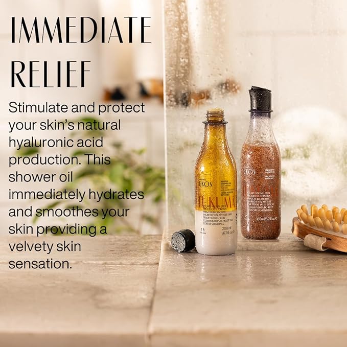 Natura - Ekos Tukumã Biphase Shower Oil - Replenishing in-Shower or Bath Body Oil - Anti-Signs - Scented - Bath Oil - Skin Moisturizer - Vegan Skin Care - Brazilian Beauty Secrets - 6.7 fl oz (200ml)