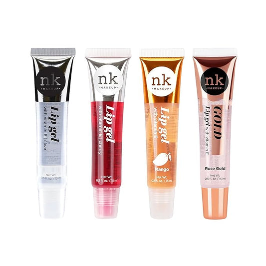 NICKA K NEW YORK Lip Gel, Hydrating, Lightweight, Glides on Effortlessly, Non Sticky Finish Lip Gel Colors (AMZ036)