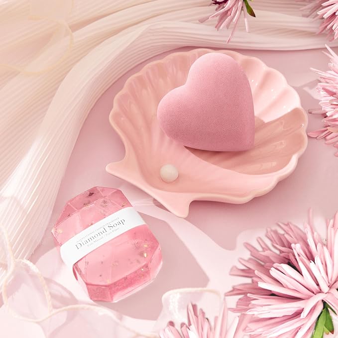 Christmas Birthday Get Well Self Care Gifts Basket for Women Unique | Luxury Rose Relaxing Spa Thinking of You Sympathy Gift Set w/ Blanket for Mom Friend Sister Her Wife Daughter Girlfriend