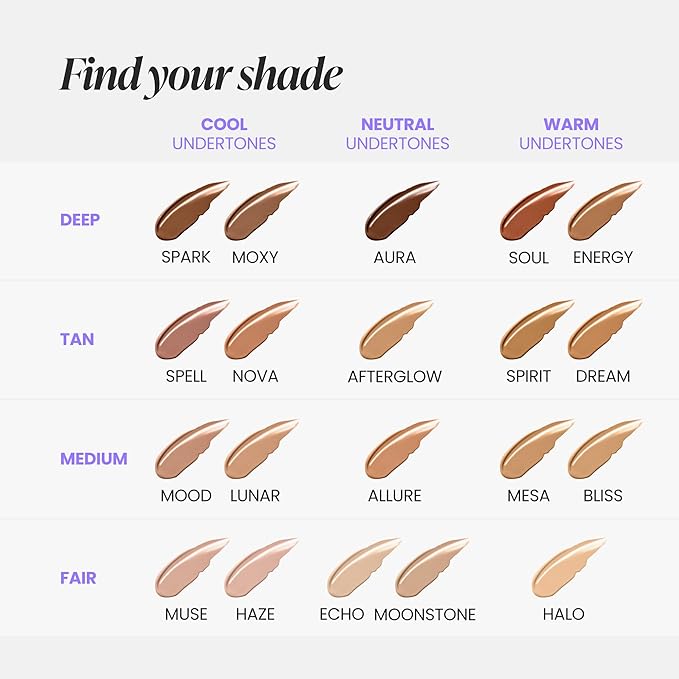 Wonderskin Hyper-Bond Serum Foundation – Waterproof, Transfer-Proof, 24HR Longwear Face Makeup with Niacinamide & Hyaluronic Acid – Lightweight, Natural Finish, Vegan & Cruelty-Free (Afterglow)
