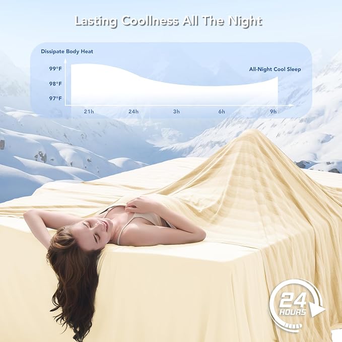 Cooling Blanket for Hot Sleepers Cold Summer Blanket Throw 50"x70" | Cold Summer Bed Blanket Keeps Cool for Night Sweats, Soft Lightweight Breathable Sofa Blankets for Kid Adults