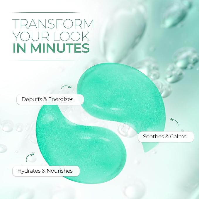 Victoria Beauty Hyaluronic Eye Pads Against Dark Circles with Niacinamide and Aloe Vera