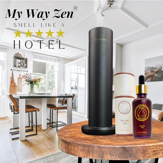 Mystic Romance My Way Zen Premium Home Fragrance Oil - for Aroma Oil Diffusers and Burner Oil Lamps (100ml, Glass) (Pack of 2)