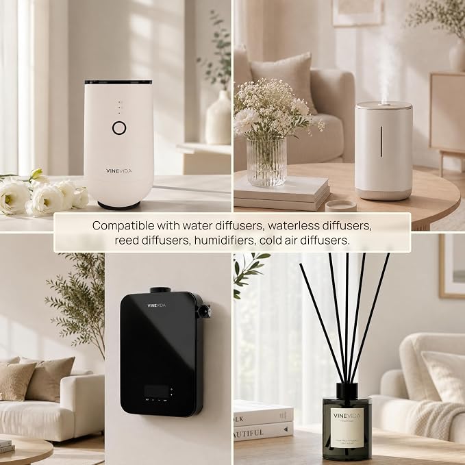 VINEVIDA [32 Fl Oz] Scent № 1000 Inspired by My Way Diffuser Oil; Hotel Scents for Cold Air Diffuser - Waterless Diffuser Oil
