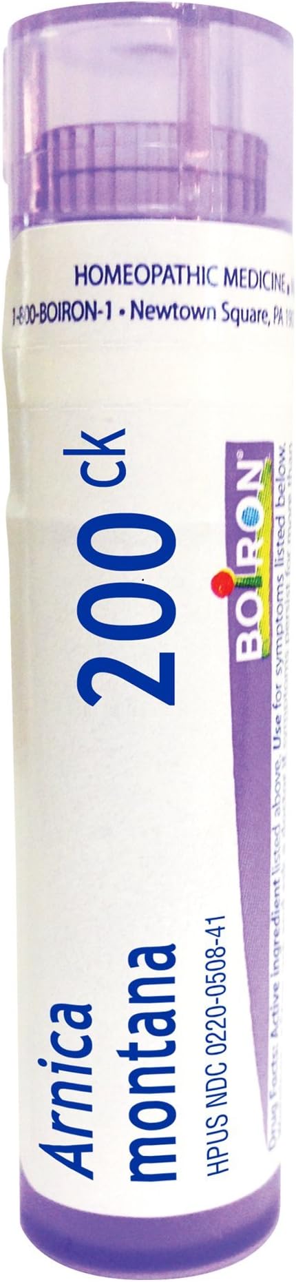 Boiron Arnica Montana 30c & 200CK Homeopathic Medicines for Muscle Pain Relief and Bruise Healing - Pack of 3 Tubes with 240 Pellets and 80 Count Bottle