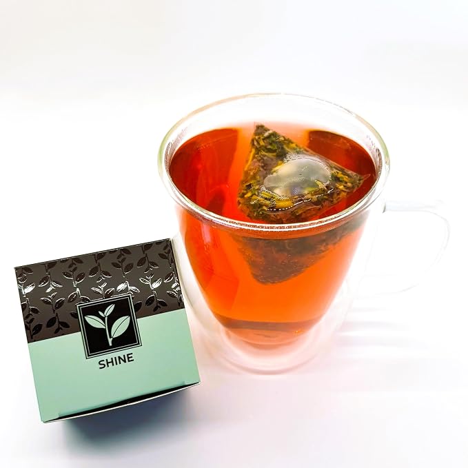 Pure And Easy Tea, Serenity Herbal Tea Flight Sampler, 15-Count Whole-Leaf Caffeine-Free Variety, Designed to Restore Calm & Balance, BPA-Free Plant-Based Tea Bags, Premium Wellness Gift Box (49.5g)