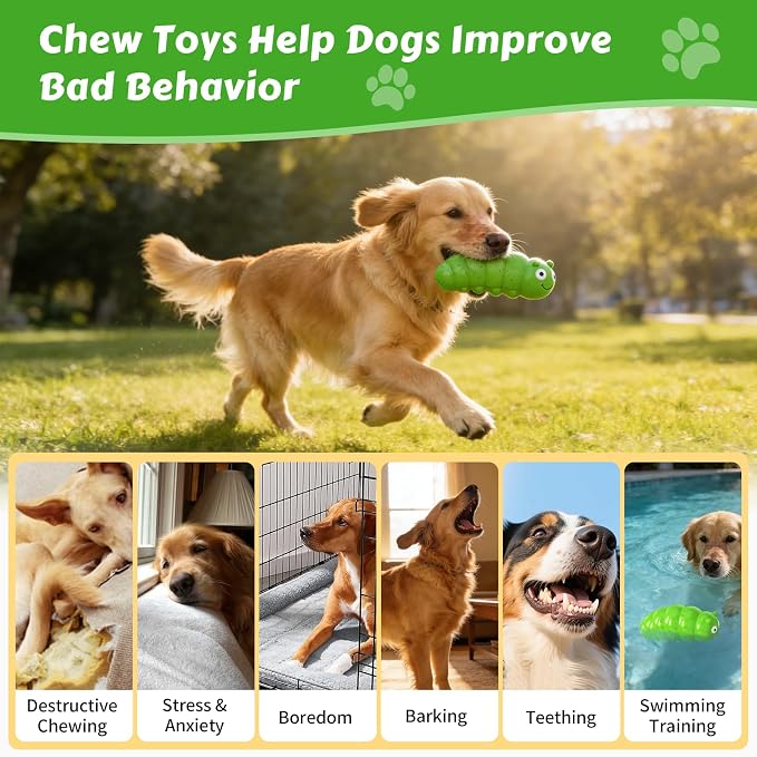 Indestructible Dog Chew Toys for Aggressive Chewers Medium Large Dogs