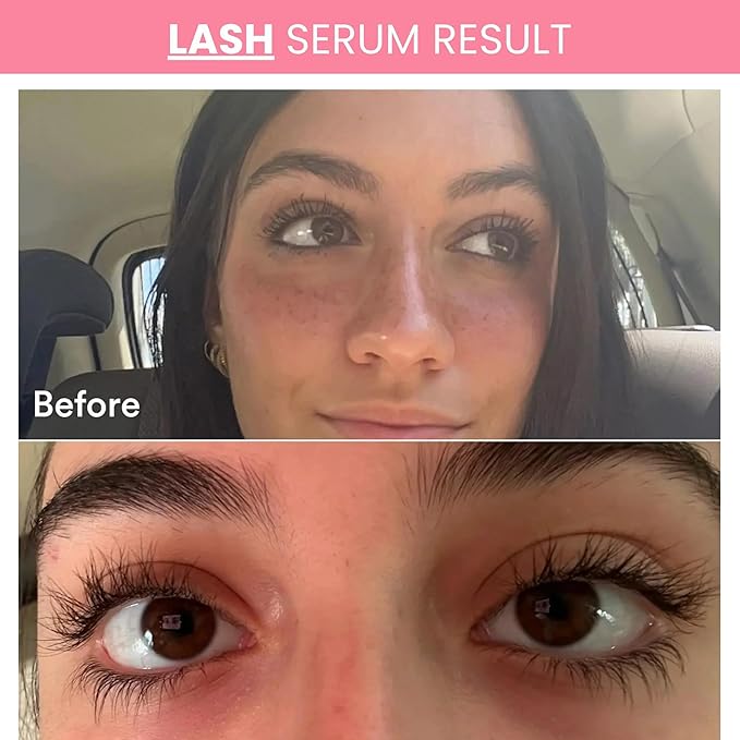 nuorganic Cosmic Lash & Brow Serums for Growth | Thicker, Longer, More Defined Lashes & Brows | 4-Month Supply XL Size | Made in USA, Cruelty-Free, cGMP Certified, 8ml Each