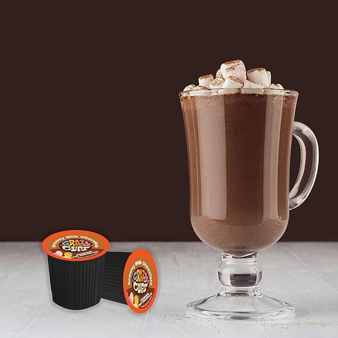 Perfect Samplers Hot Chocolate Pods, Hot Cocoa Single Serve Cups for Keurig K Cup Brewers, 40 Count