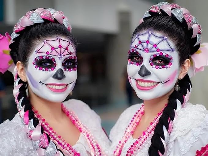 Go Ho Liquid White Face & Body Paint - Water Based, Special FX & Halloween Makeup
