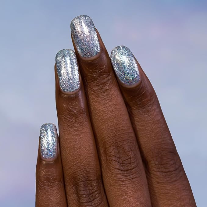 ILNP Snowkissed - Pale Icy Blue Ultra Metallic Nail Polish