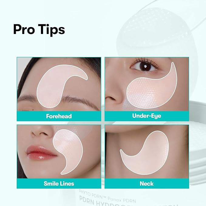 VT COSMETICS PDRN Hydrogel Eye Patch (60 Patches / 30 Pairs) – Under Eye Patches for Dark Circles, Puffiness & Wrinkles, Vegan PDRN, Retinal & Collagen, Hydrating Anti-Aging, Korean Skincare