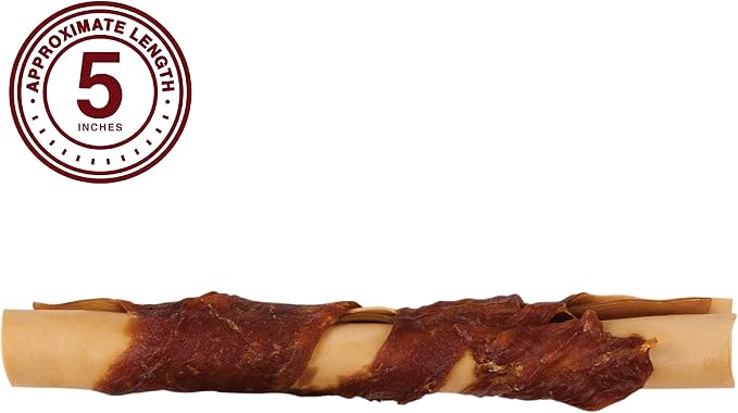 DreamBone Stick Wrapped With Chicken Rawhide-Free Dog Treat, 8 Ct (24 Pack) | Daily Chew, Digests Safely and Completely, Made With Real Protein, Chicken and Veggies, For Adult Dogs
