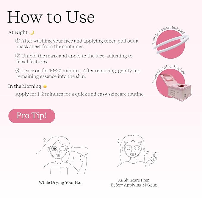 ByUR Vita Giving Daily Aqua Serum Mask (30 Count) Hydrating Moisturizing Face Mask, Dark Spot & Hyperpigmentation Treatment, Brightening Dull Dry Skintone, Pore Tightening, Vegan K-Beauty Skincare
