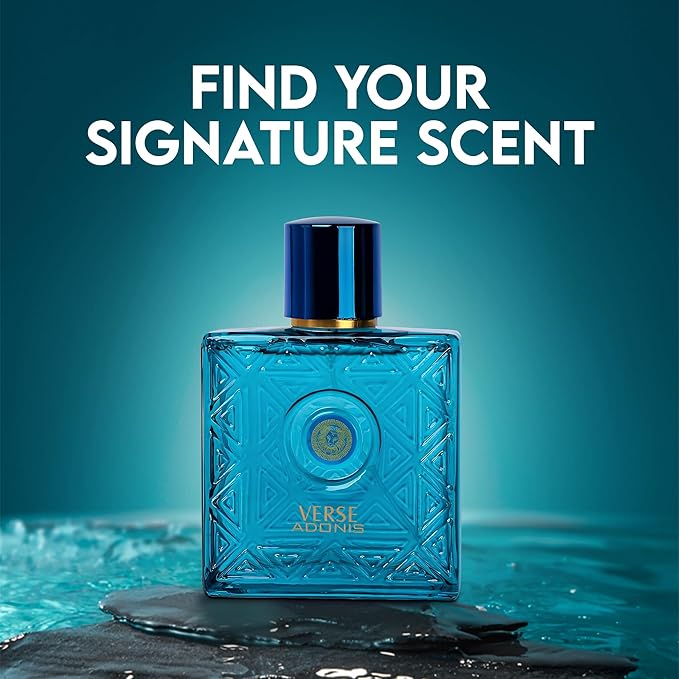 AFLUXE Verse Adonis&Player Red Combo Men Cologne 3.4 Fl. Oz Men's Perfume Refreshing Combination of Woody Floral & Fruity Scents Eau De Parfum for Men Lasts All Day Best Gift for Any Occasion