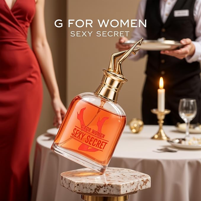 A CENTER G for Women Sexy&Menage Perfume Set - Floral Fragrance Gift Set with Peony & Lily,Vanilla, Sweet | 3.4 Fl Oz Each Women Cologne