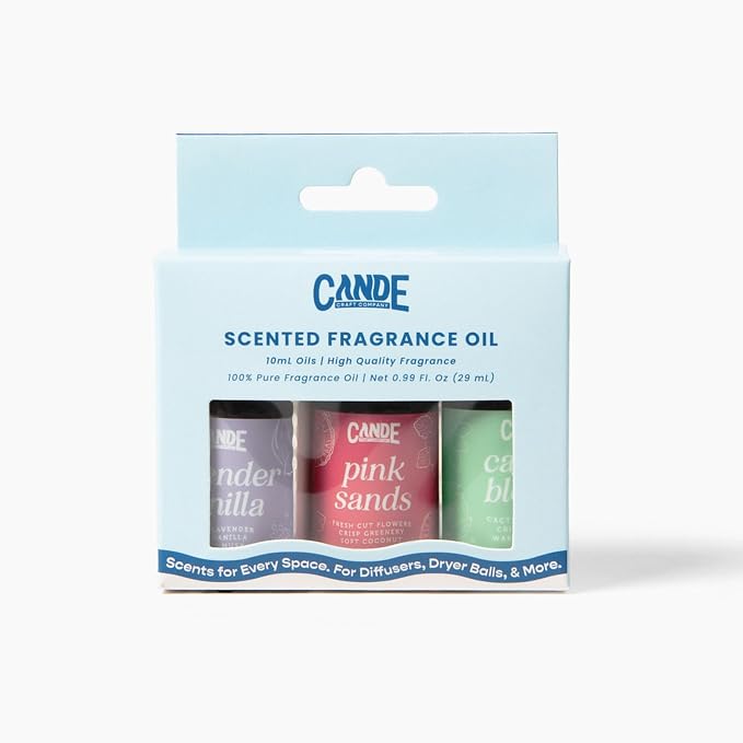 CANDECraftCo Premium Fragrance Oil Bundles – Diffuser Oils Fragrances Scented for Home, Candle Soap Making Supplies, Aromatherapy Blends for House (Fruity, 3-Pack)