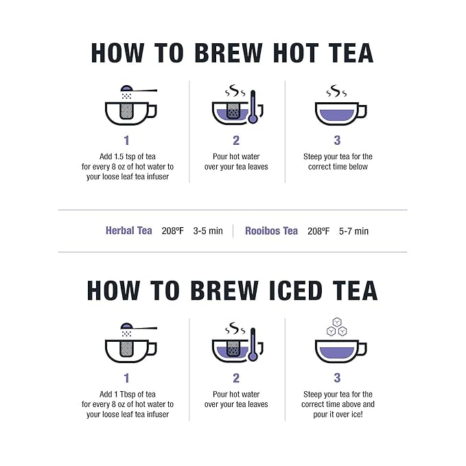Tiesta Tea - Lavender Chamomile | Loose Leaf | Soft Chamomile Herbal Tea | Premium Non-Caffeinated Blend | Make Hot or Iced & Brews Up to 50 Cups | 12 Ounce Refillable Tin, Pack of 6