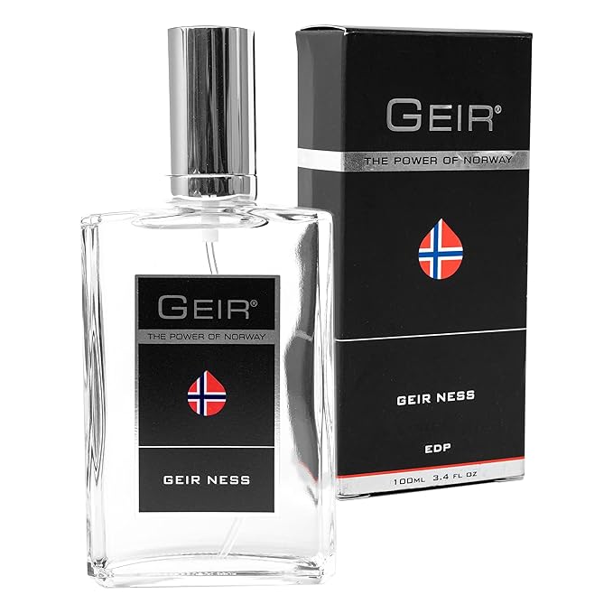 Geir Ness Geir Eau de Parfum Spray For Men - Long Lasting Fresh, Cool Scent
