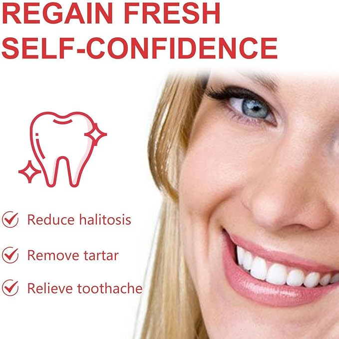 SP-6 Probiotic Whitening Toothpaste, a Fluoride Free Toothpaste for Cleaning Teeth, Keeps Gums White and Healthy, with a Mint Flavor and Fresh Breath