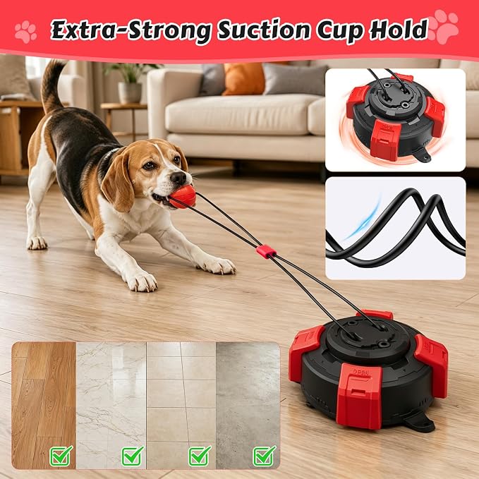 Interactive Dog Toys Tug of War Toys for Aggressive Chewer