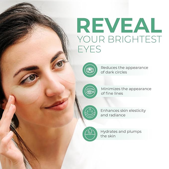 Victoria Beauty Hyaluronic Eye Pads Against Dark Circles with Niacinamide and Aloe Vera