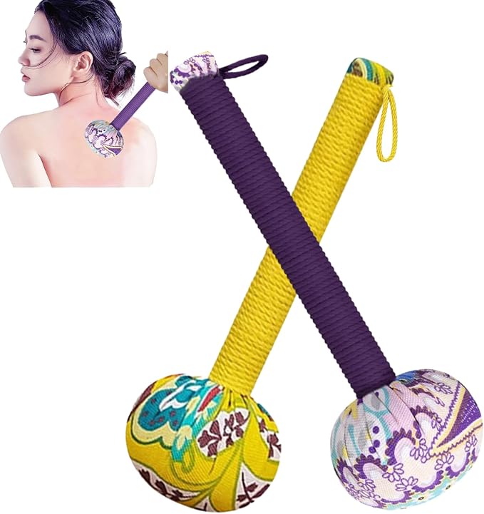 Body Massage Hammer, Manual Back Massager Tool for Body Relief | This Mugwort Massage Hammer Eases Back, Neck & Shoulder Muscle Tension, Perfect for Daily Relaxation at Home and Office