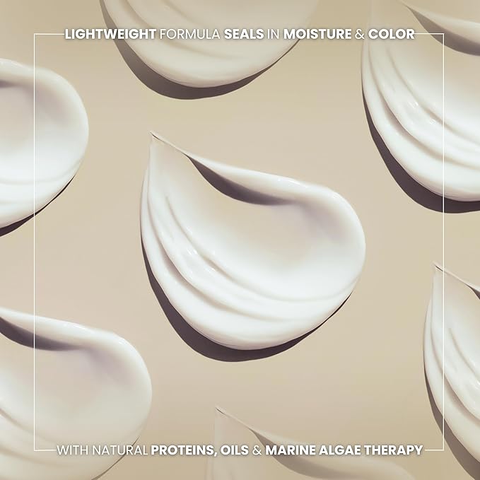 Color Seal Moisturizer Slow Color Fade & Maintain Color Vibrancy, Keratin, Collagen & Argan Oil Infused To Repair, Restore & Strengthen 33.8 Oz.