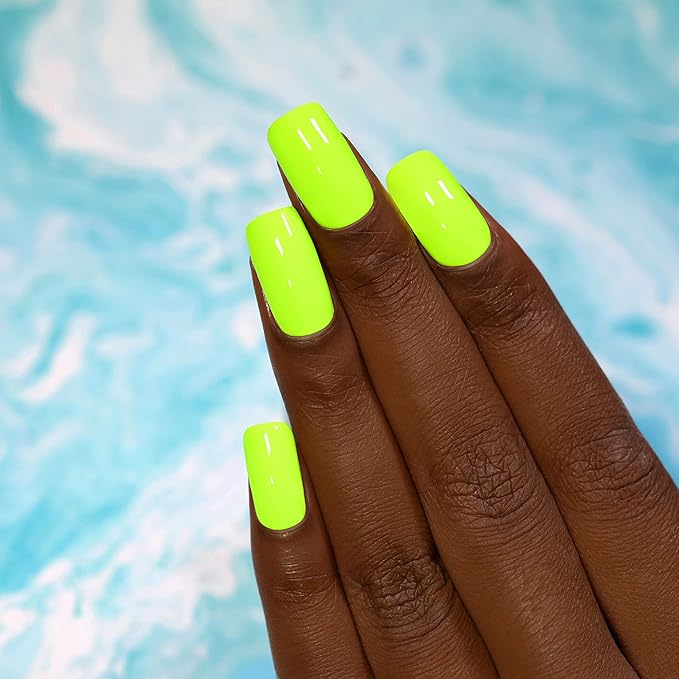 ILNP Playlist - Glowing Neon Lime Cream Nail Polish