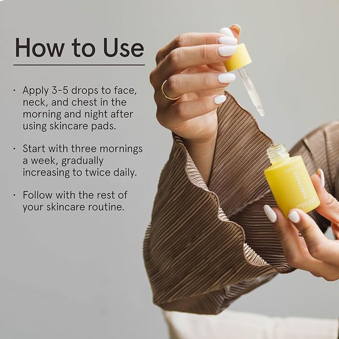 Barefaced Smooth Skin Trio - Toning Pads, Liquid Gold, RetinAL - Smoothe, Hydrate, and Brighten Skin