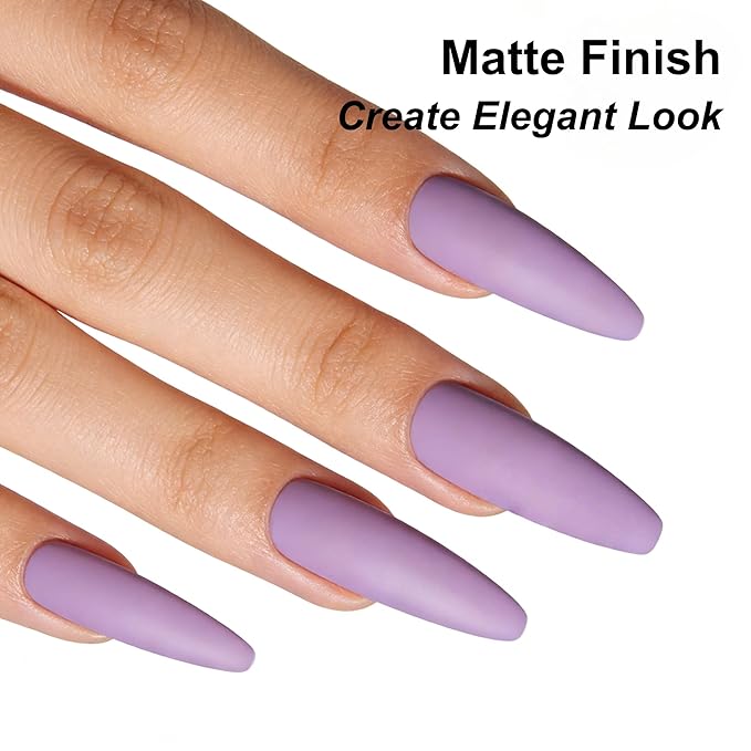 YTD Likomey Purple Gel Nail Polish,15ml Salon Home DIY Manicure and Pedicure Fall Winter UV Color Varnish,CS461