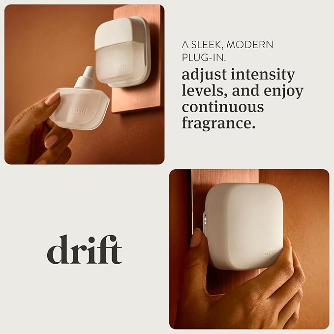 Drift Home Scent Diffuser Refills – Ocean Mist (2 Pack) - Long-Lasting Home Diffuser - Clean Fragrance - Non-Toxic - Pet-Safe - Device Not Included