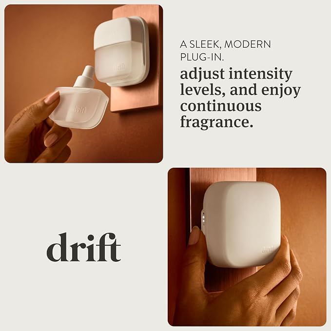 Drift Home Scent Diffuser Refills – Cabana (2 Pack) - Long-Lasting Home Diffuser - Clean Fragrance - Non-Toxic - Pet-Safe - Device Not Included