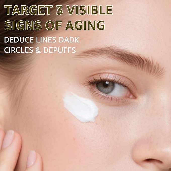 15S Instant Eye Tightener Cream, Firmx Eye & Face Cream Temporary Eye Tightener for Eye Bags, Puffiness & Wrinkles, Dual-Action Firming & Long-Term Repair with 5000ppm PDRN, Panthenol, 0.71 Fl Oz