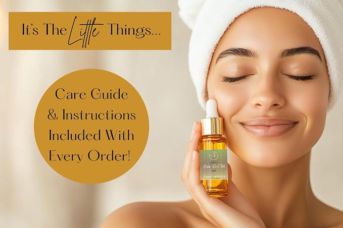 Organic Poke Root Castor Oil | Vegan Lymphatic Support | Cysts, Boils, Fibroids, Swollen Lymph Nodes, Breast & Joint | Natural Deep Tissue Massage | Made in The USA (1oz, Vanilla)
