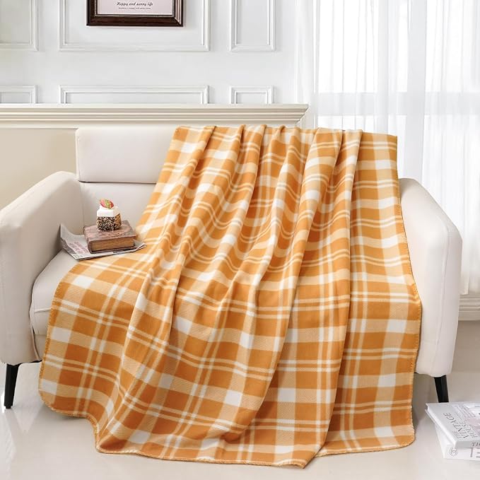 ZYFZCYBL Fleece Blanket Bulk Pack of 6 Cozy Fleece Throw Blankets 50x60 Warm Soft Lightweight Breathable Pet-Friendly for Bed Sofa Camping Wedding Gifts（Multiple Print）