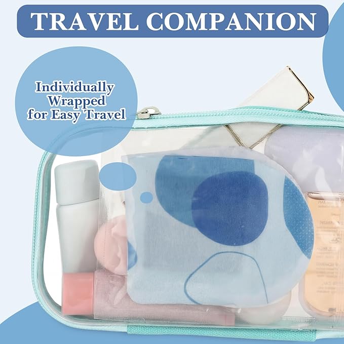 100 Pcs Self Heated Steam Eye Masks Disposable Self Heating Eye Mask Bulk Steam Mask Warm Compress Gifts for Home Office Travel Warm Sleep Supplies(Blue)