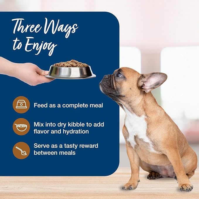 Blue Buffalo Blue's Stew Duck Adult Grain-Free Wet Dog Food, 12.5 oz, 12 ct | Grain-Free, Real Duck First, Hunter's Stew Recipe, Feed as Treat, Topper, or Meal