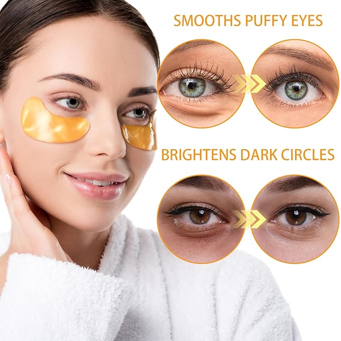 Eakroo 30 Pairs Lip and Eye Mask Set, Anti Wrinkle Patches for Lip, Under Eye Mask for Puffy Eyes, Lip Mask Bulk, Face Mask Bulk, Bachelorette Party Favors, Bulk Gifts, Teacher Appreciation Gifts