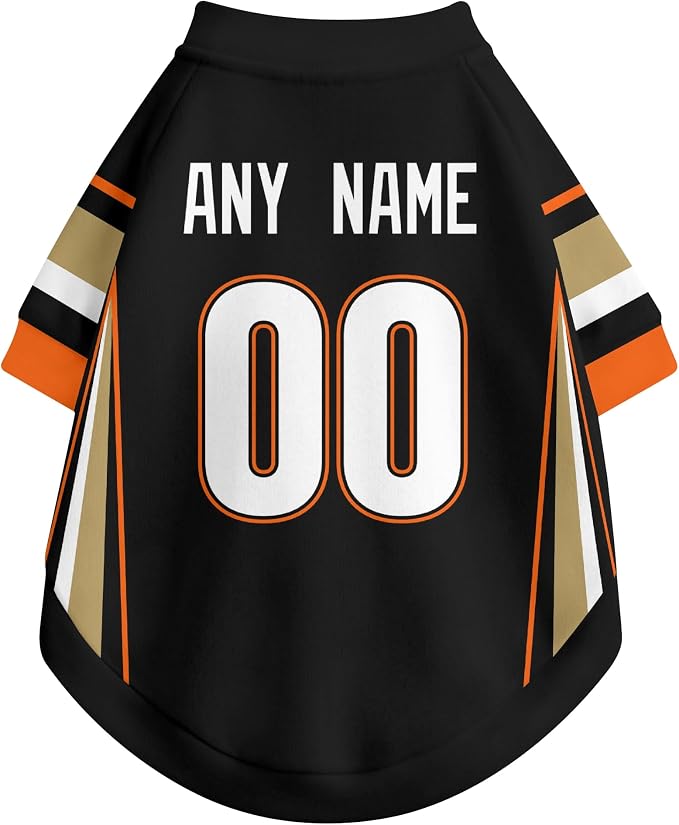 Anaheim Dog Clothes Personalized Pet T Shirt for Dogs Gift | Custom Name Number Jersey Style Pet Shirt for Dog