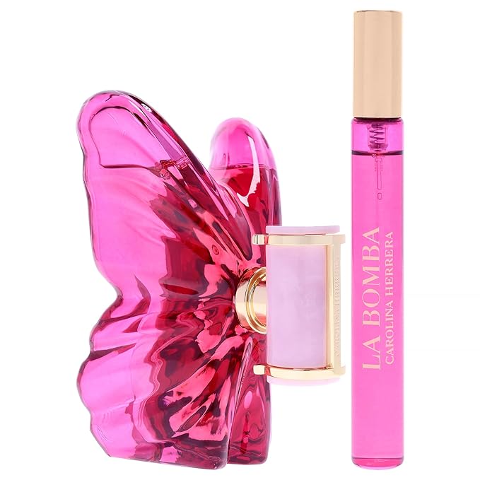 La Bomba by Carolina Herrera for Women - 2 Pc Gift Set 2.7oz EDP Spray, 0.34oz EDP Spray (Mini)