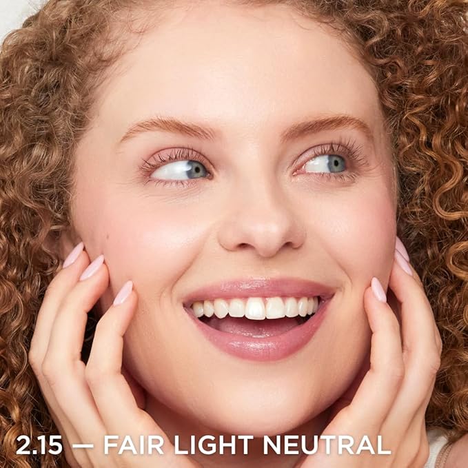 HALEYS Re-form Luminous Skin Foundation, VEGAN + CRUELTY-FREE, Blurs, Conceals, Blendable, Buildable Med-to-Full Coverage, Weightless, Oil-free, All-Day Wear, Hyaluronic Acid, All skin types (2.15)