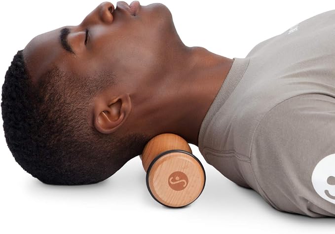 Body Back FSA Eligible Wood Back Roller, Spine Stretcher & Aligner, Ma Roller, Back Cracker for Back Pain Relief and Muscle Recovery, Manual Back Massager, Wood Therapy Massage Tool (15 inch)
