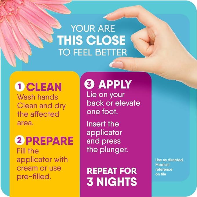 Lagicam 3 Day Vaginal Yeast Infection Treatment for Women, Start working on the 1st Day, Miconazole Nitrate, Antifungal Cream relieves Itching and Irritation, 3 Disposable Applicators & Cream (1 Pack) | Start working on the 1st Day, Miconazole Nitrate ...