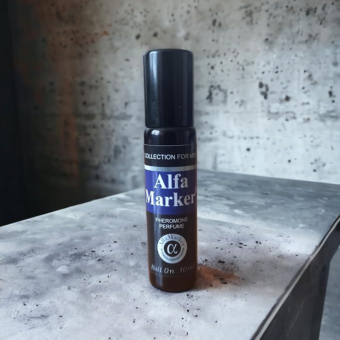 Pheromone Cologne for Men Oil Roll On 10 ml. Pheromones Perfume for Men. Travel Size Mens Cologne. Long Lasting Fragrance